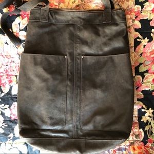 GMZ leather shoulder bag